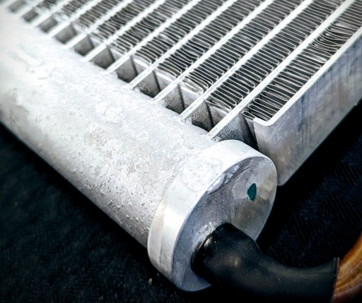 microchannel heat exchanger for the CERV2